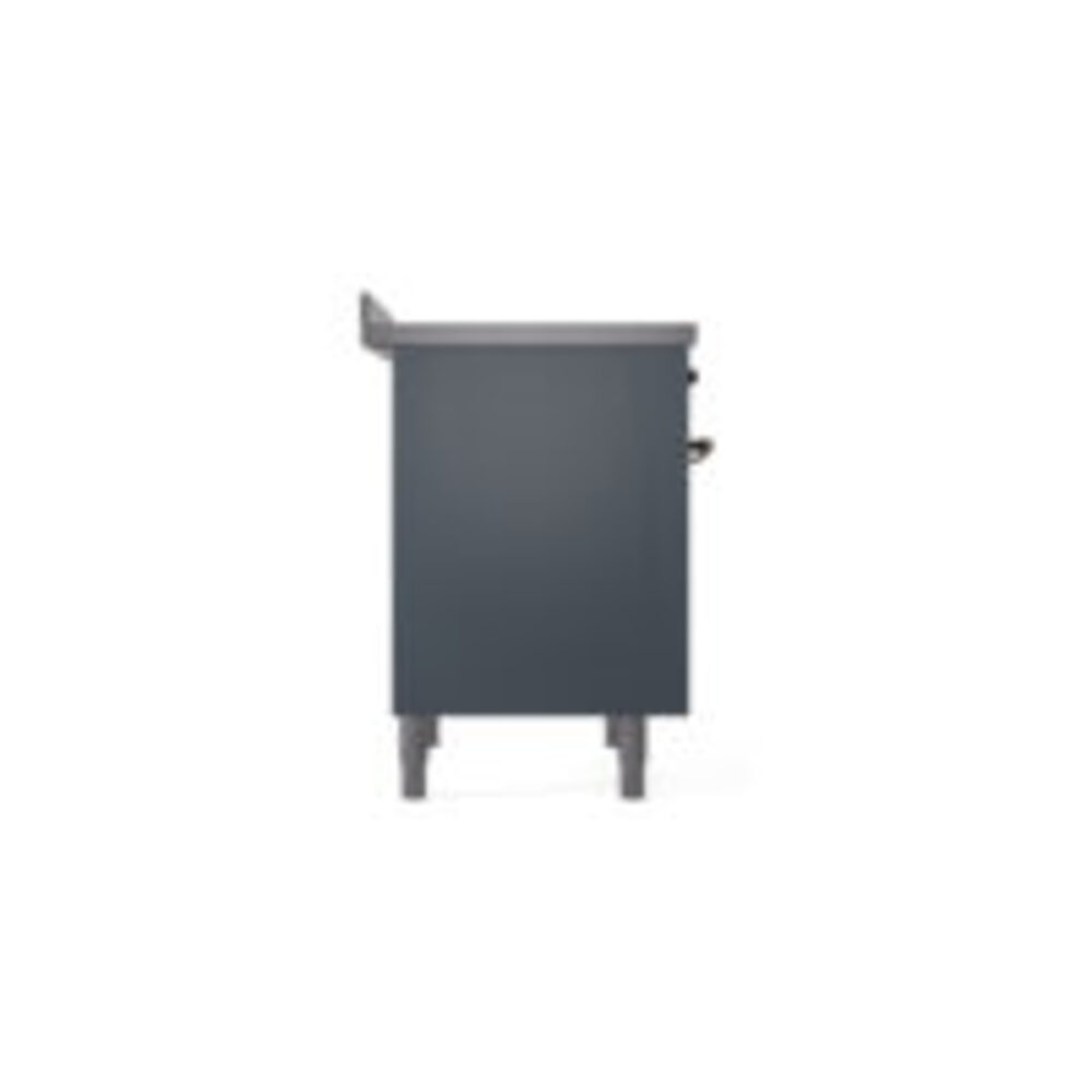 ILVE UPI366NMPBGB Nostalgie II 36" Induction Range, left side view