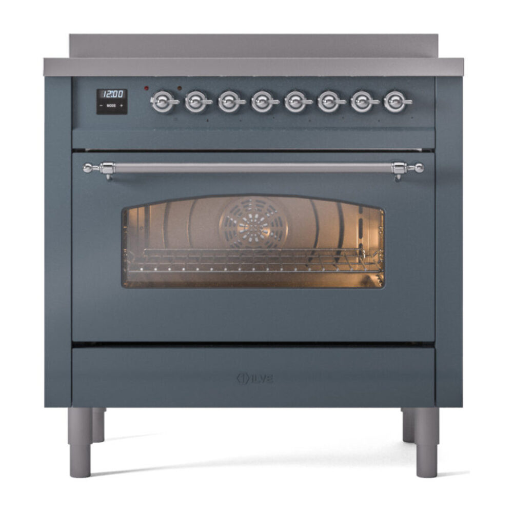 ILVE UPI366NMPBGC Nostalgie II 36" Induction Range, front view