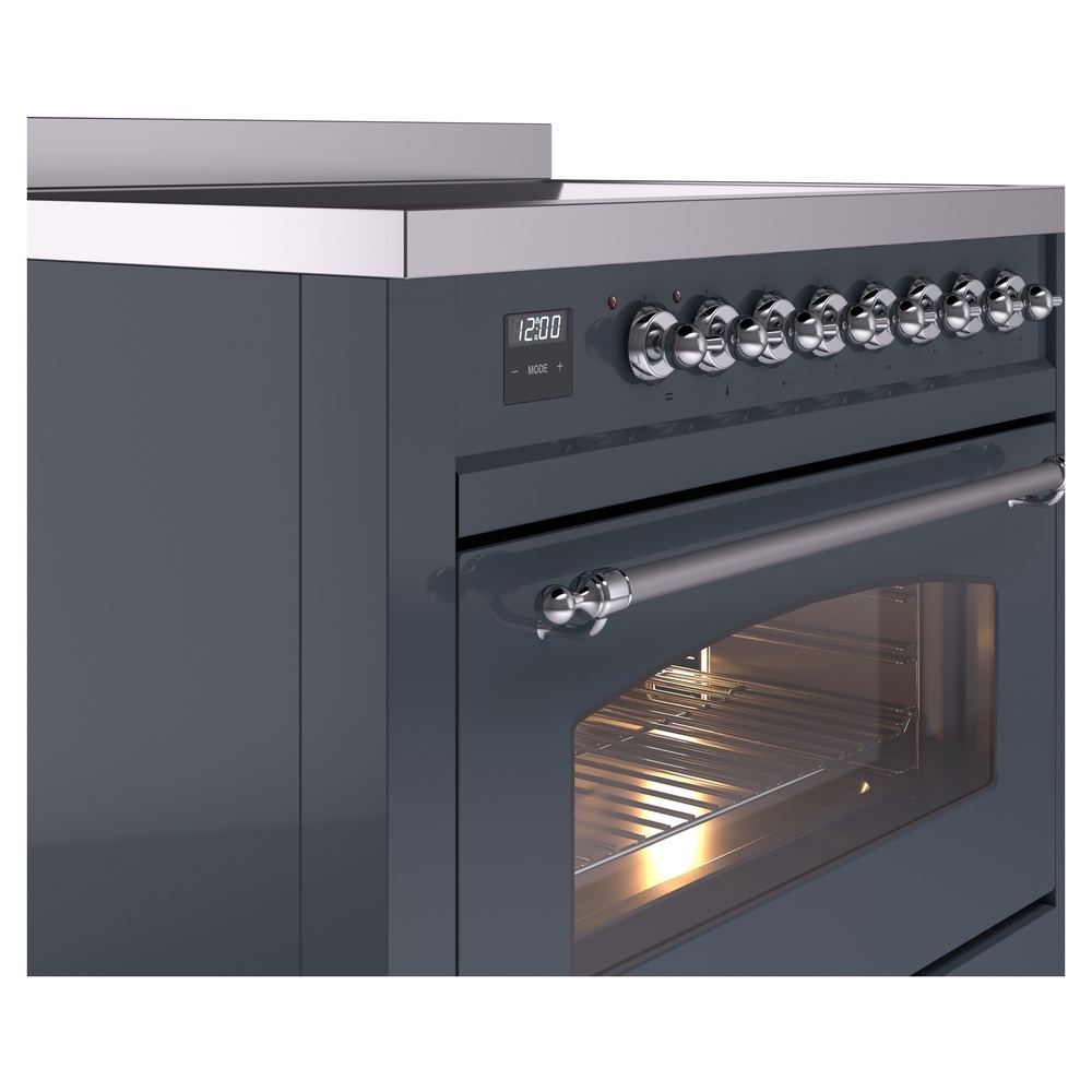 ILVE UPI366NMPBGC Nostalgie II 36" Induction Range, details