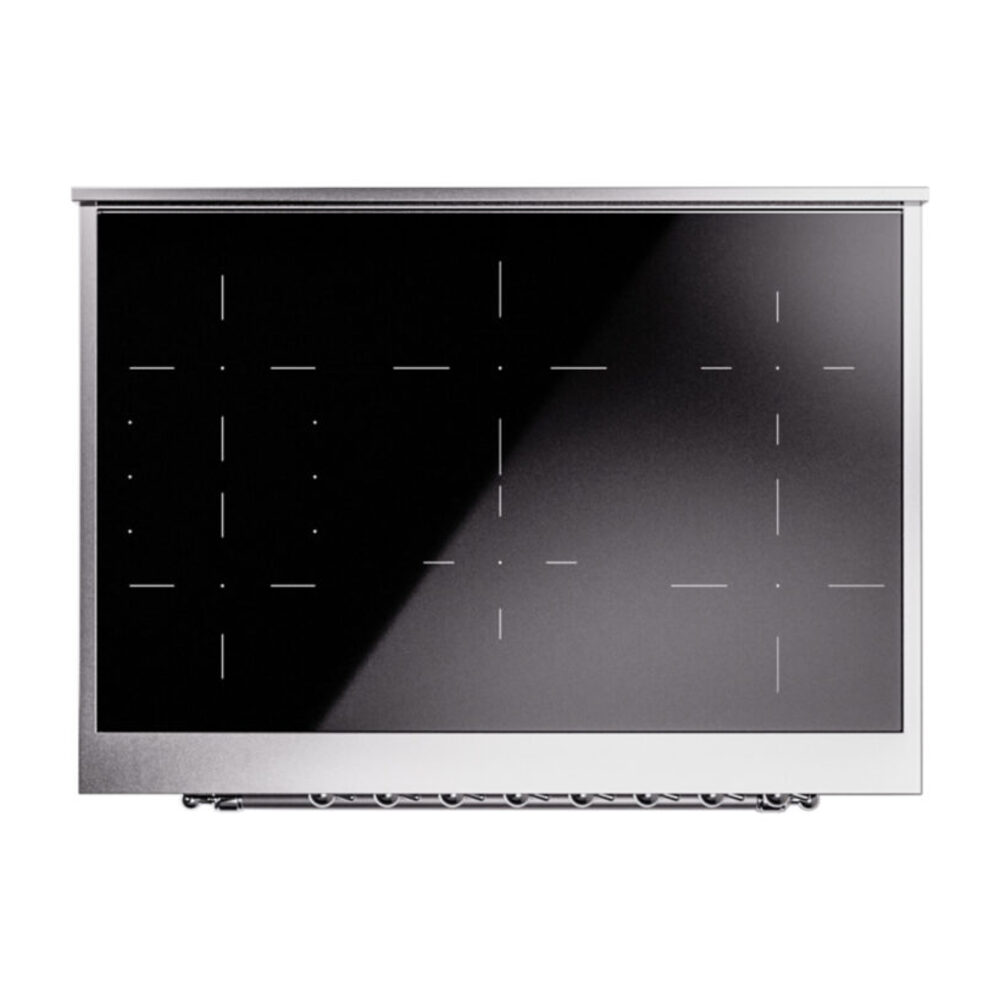 ILVE UPI366NMPBGC Nostalgie II 36" Induction Range, top view