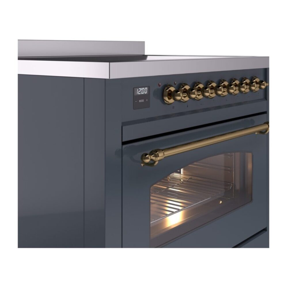 ILVE UPI366NMPBGG Nostalgie II 36" Induction Range, details