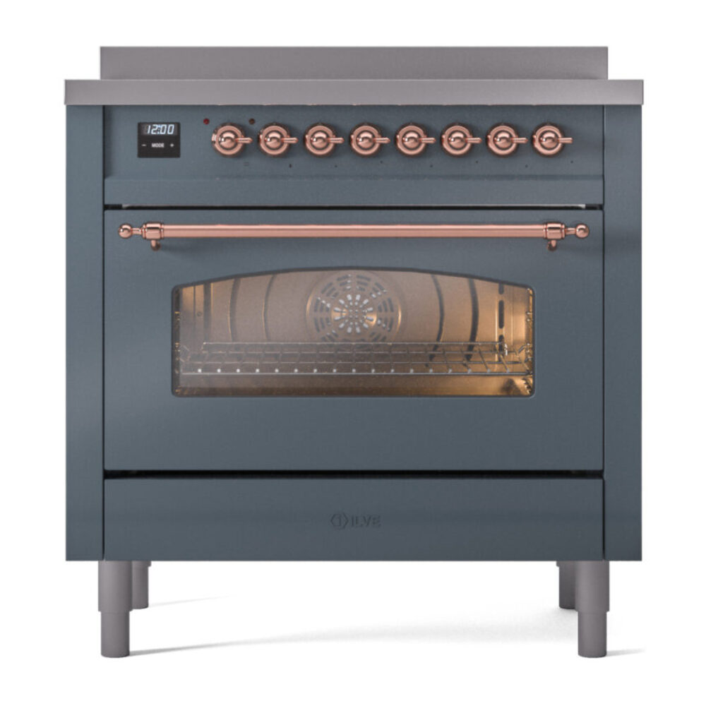 ILVE UPI366NMPBGP Nostalgie II 36" Induction Range, front view