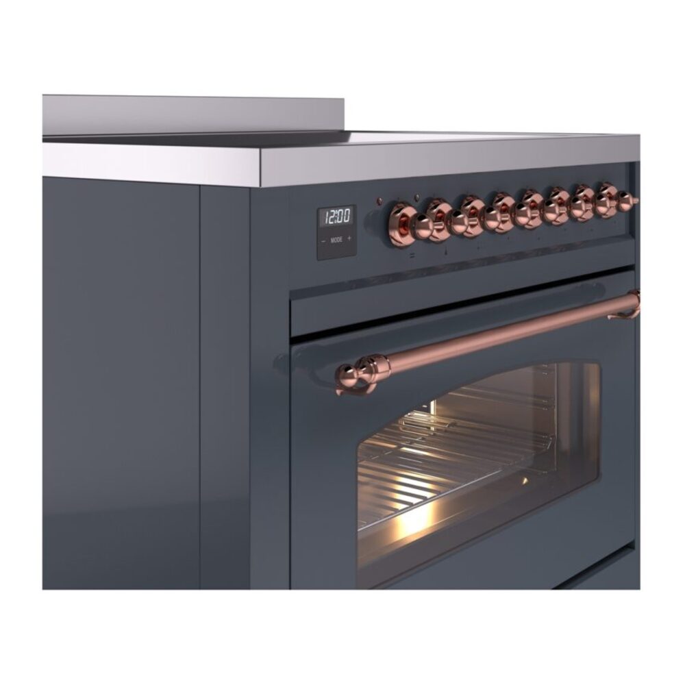 ILVE UPI366NMPBGP Nostalgie II 36" Induction Range, details