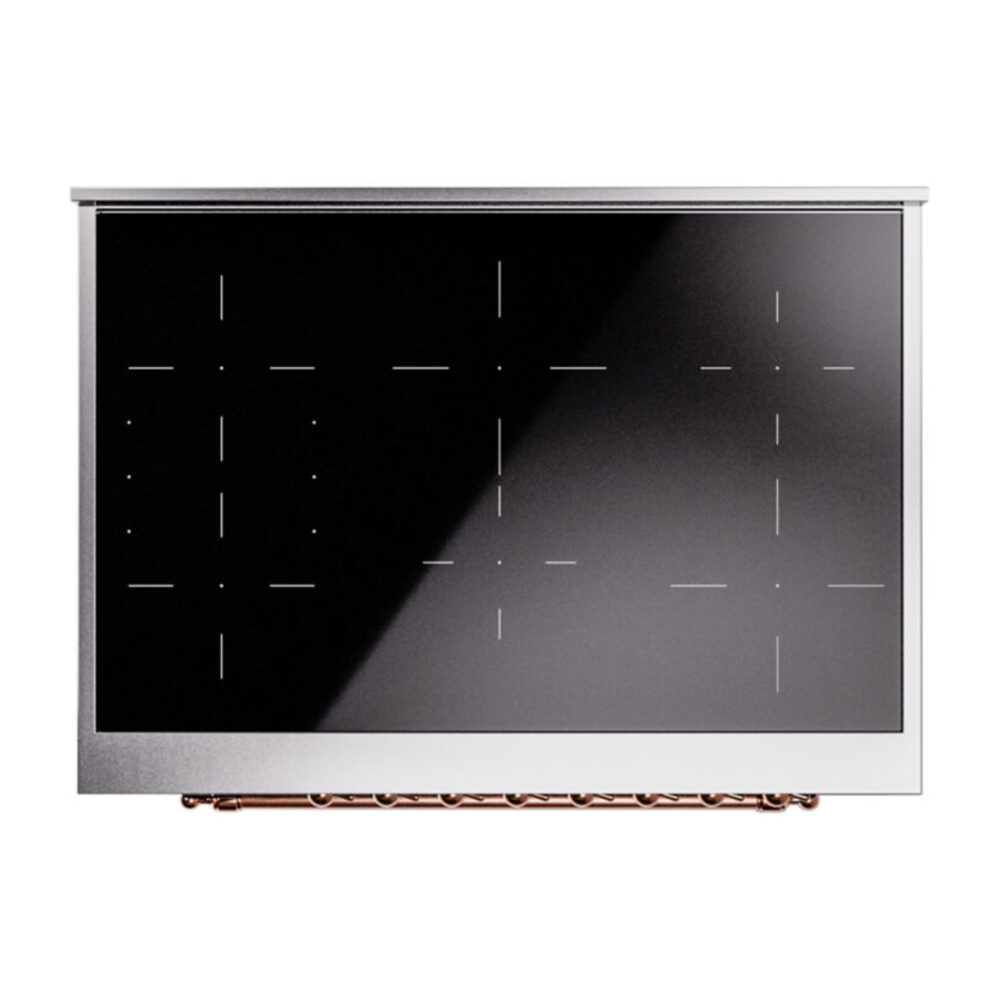 ILVE UPI366NMPBGP Nostalgie II 36" Induction Range, top view