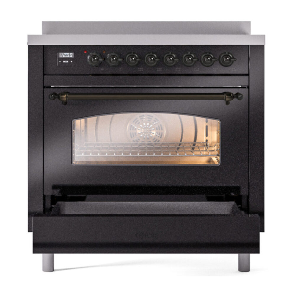 ILVE UPI366NMP drawer opened