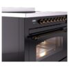 ILVE UPI366NMPBKB Nostalgie II 36" Induction Range, details
