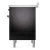 ILVE UPI366NMPBKB Nostalgie II 36" Induction Range, right side view