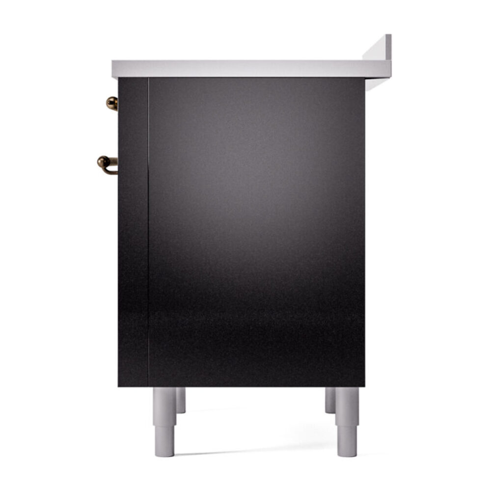 ILVE UPI366NMPBKB Nostalgie II 36" Induction Range, right side view