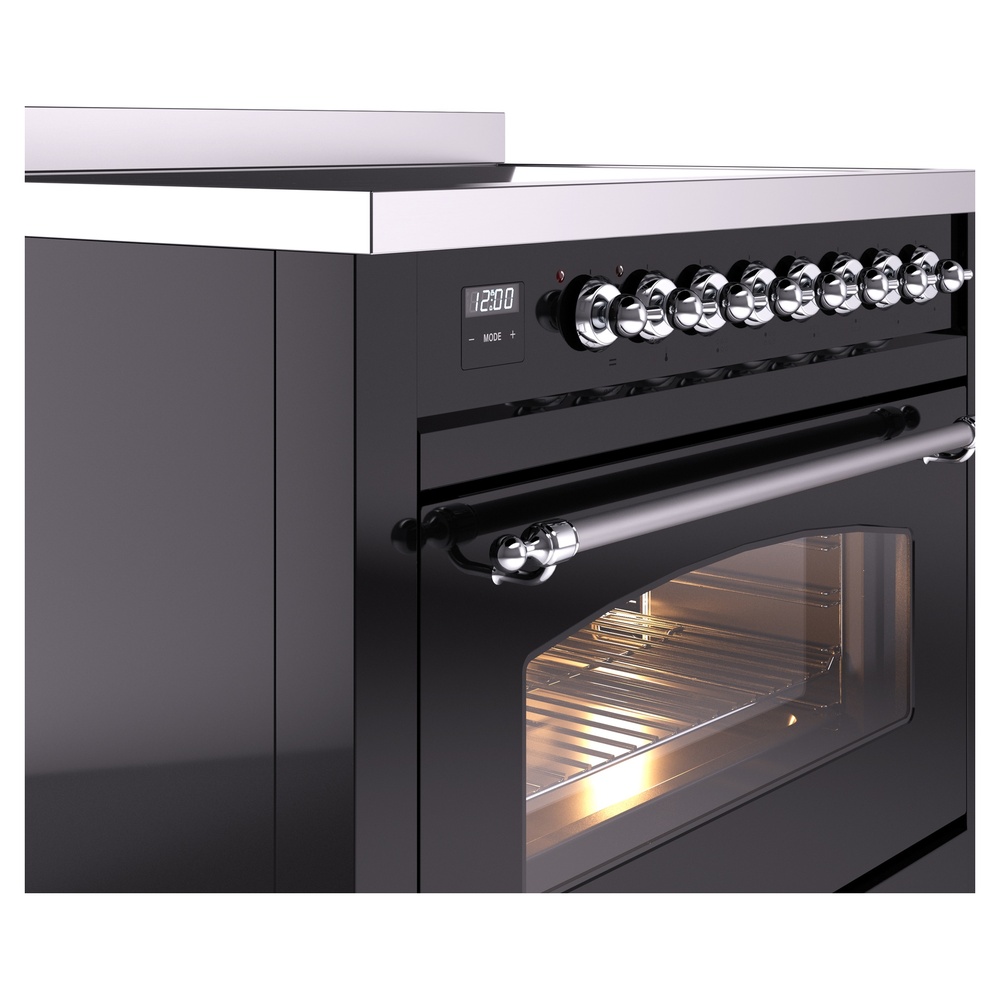 ILVE UPI366NMPBKC Nostalgie II 36" Induction Range, details
