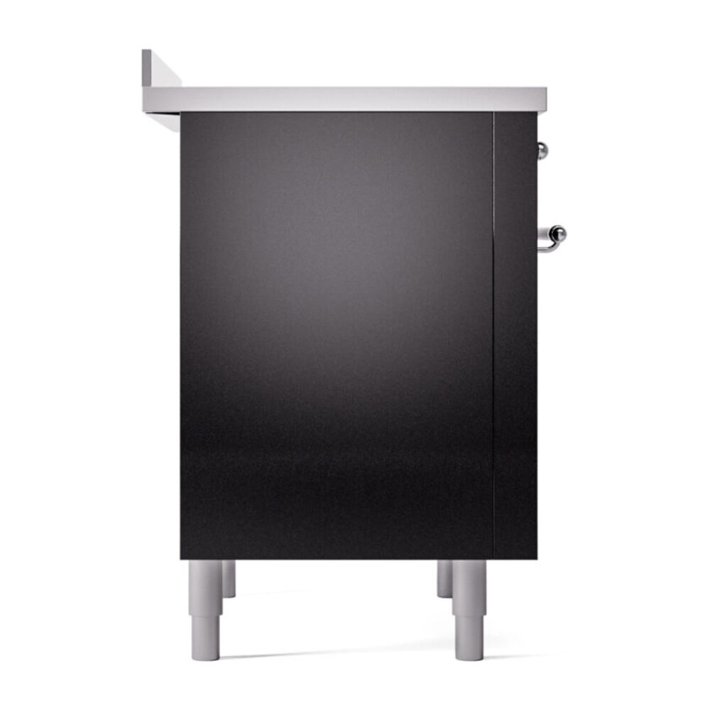 ILVE UPI366NMPBKC Nostalgie II 36" Induction Range, left side view