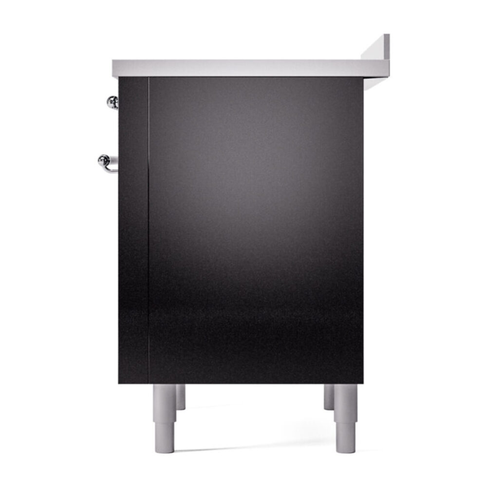 ILVE UPI366NMPBKC Nostalgie II 36" Induction Range, right side view