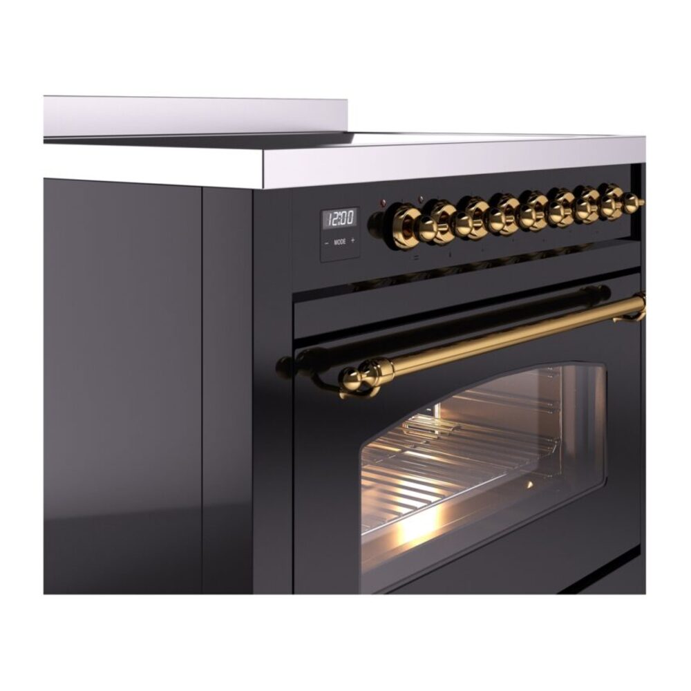 ILVE UPI366NMPBKG Nostalgie II 36" Induction Range, details