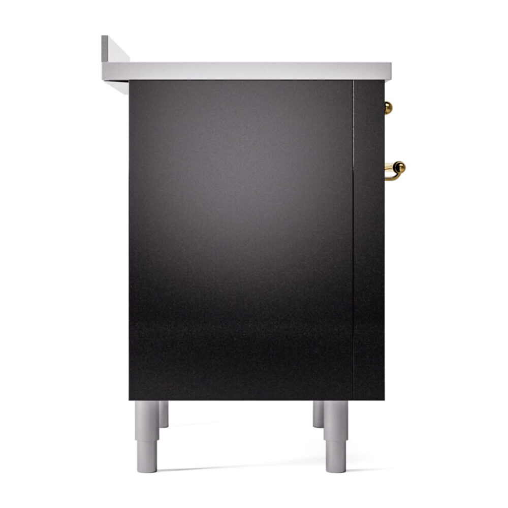 ILVE UPI366NMPBKG Nostalgie II 36" Induction Range, left side view