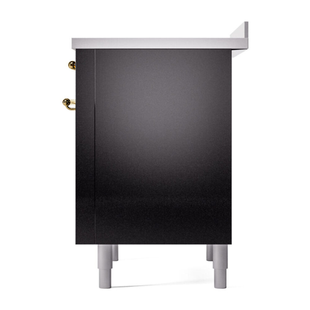 ILVE UPI366NMPBKG Nostalgie II 36" Induction Range, right side view