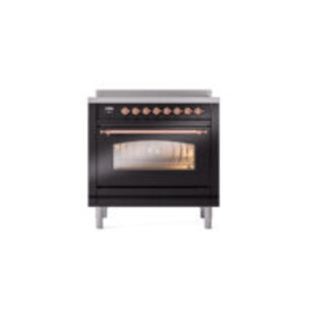 ILVE UPI366NMPBKP Nostalgie II 36" Induction Range, front view