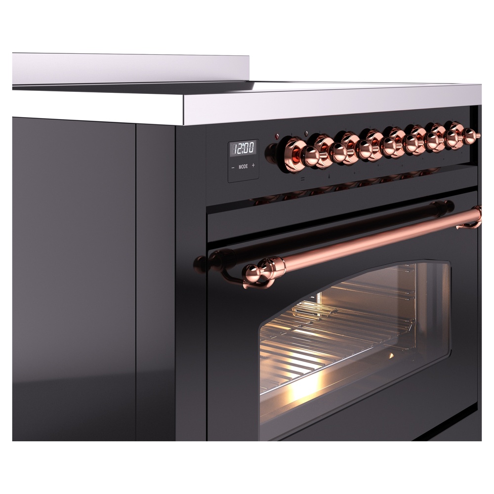 ILVE UPI366NMPBKP Nostalgie II 36" Induction Range, details