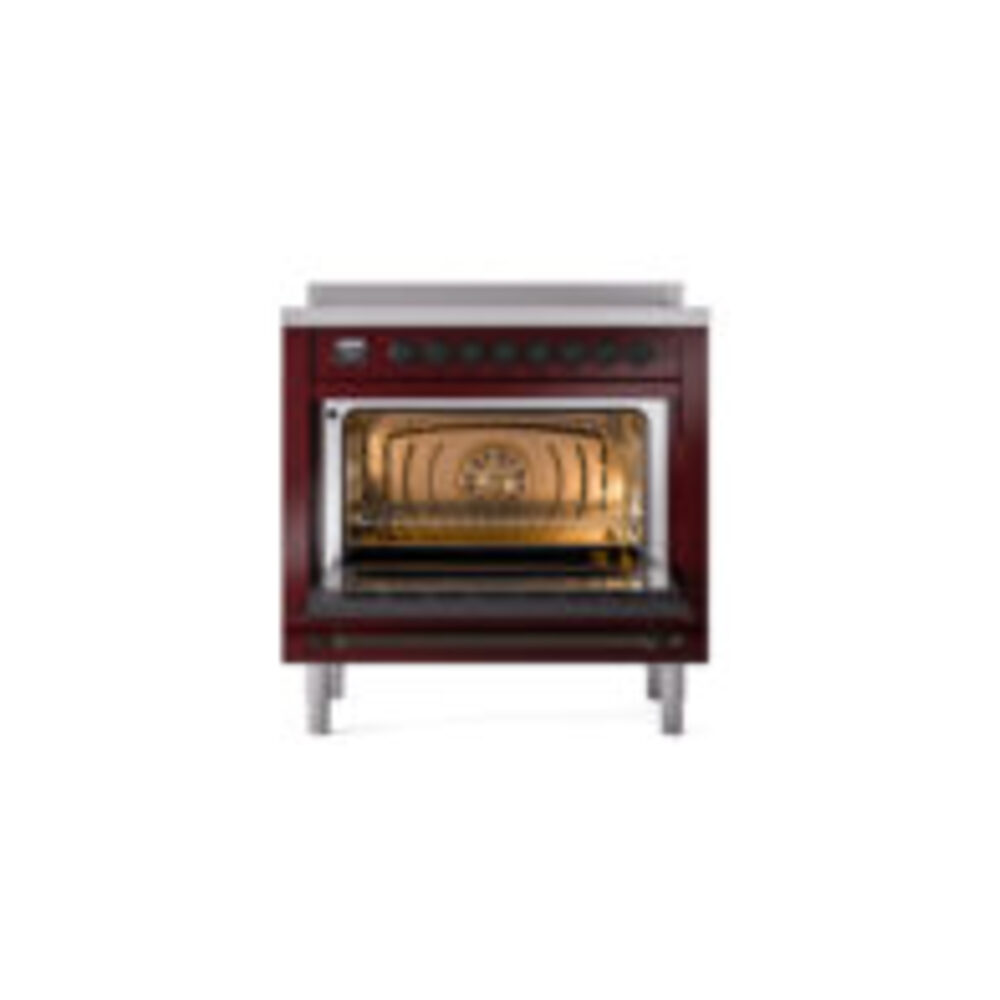 ILVE UPI366NMP oven door opened