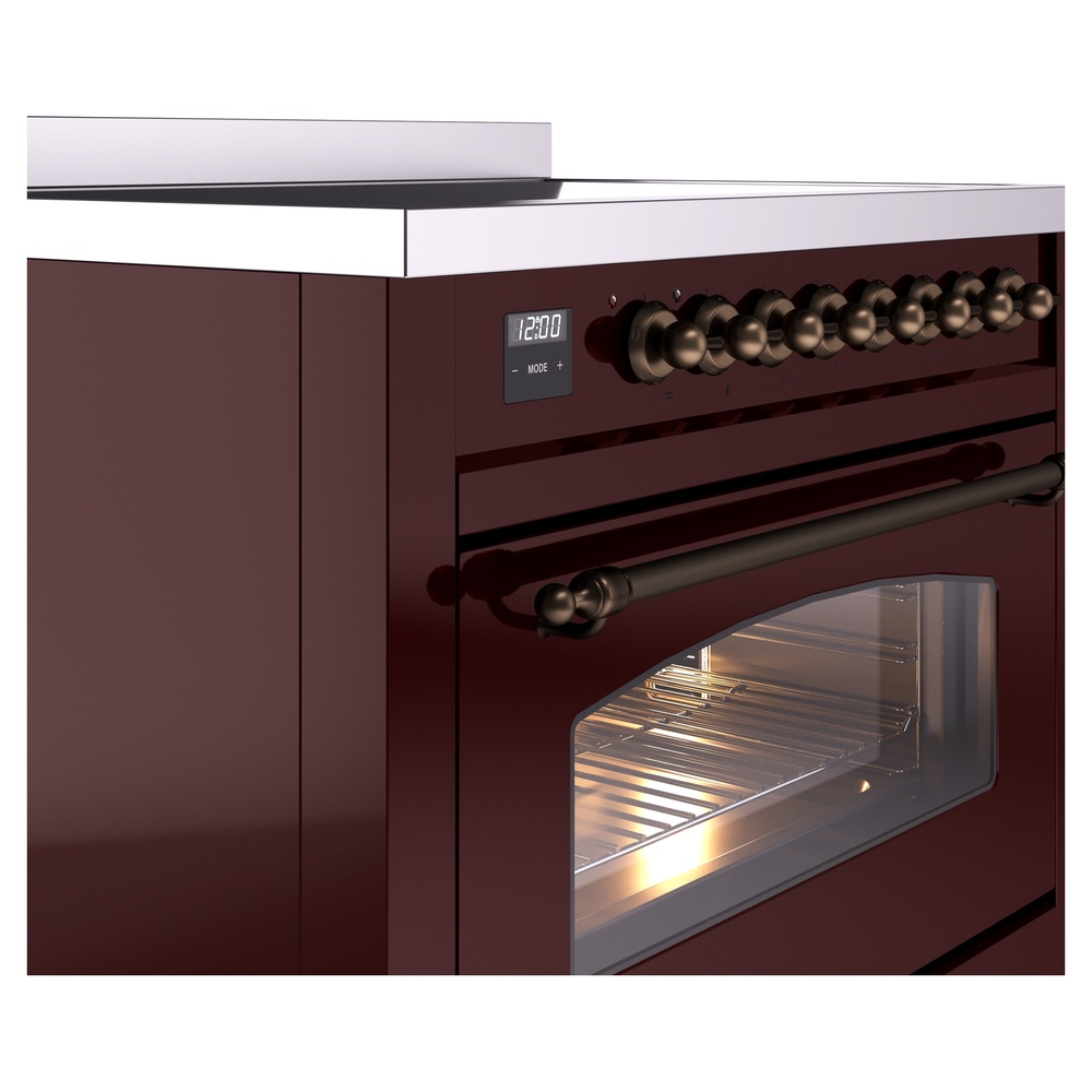 ILVE UPI366NMPBUB Nostalgie II 36" Induction Range, details