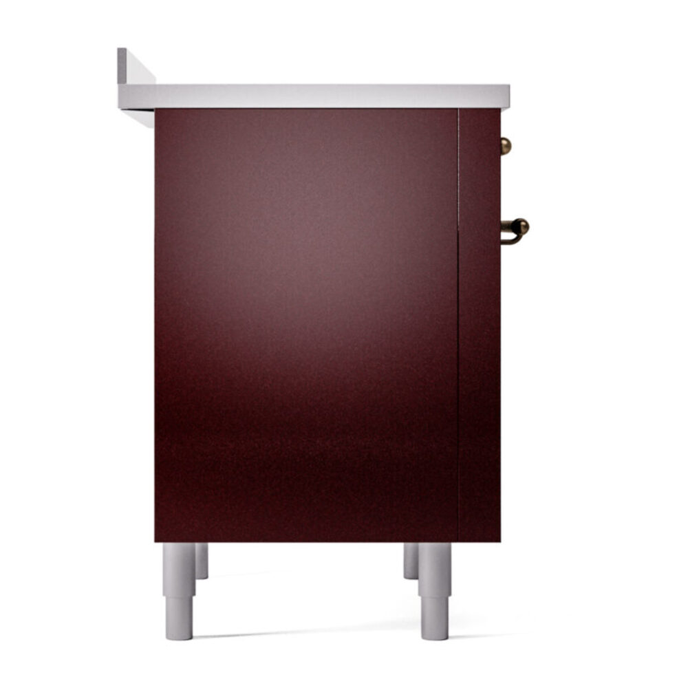 ILVE UPI366NMPBUB Nostalgie II 36" Induction Range, left side view
