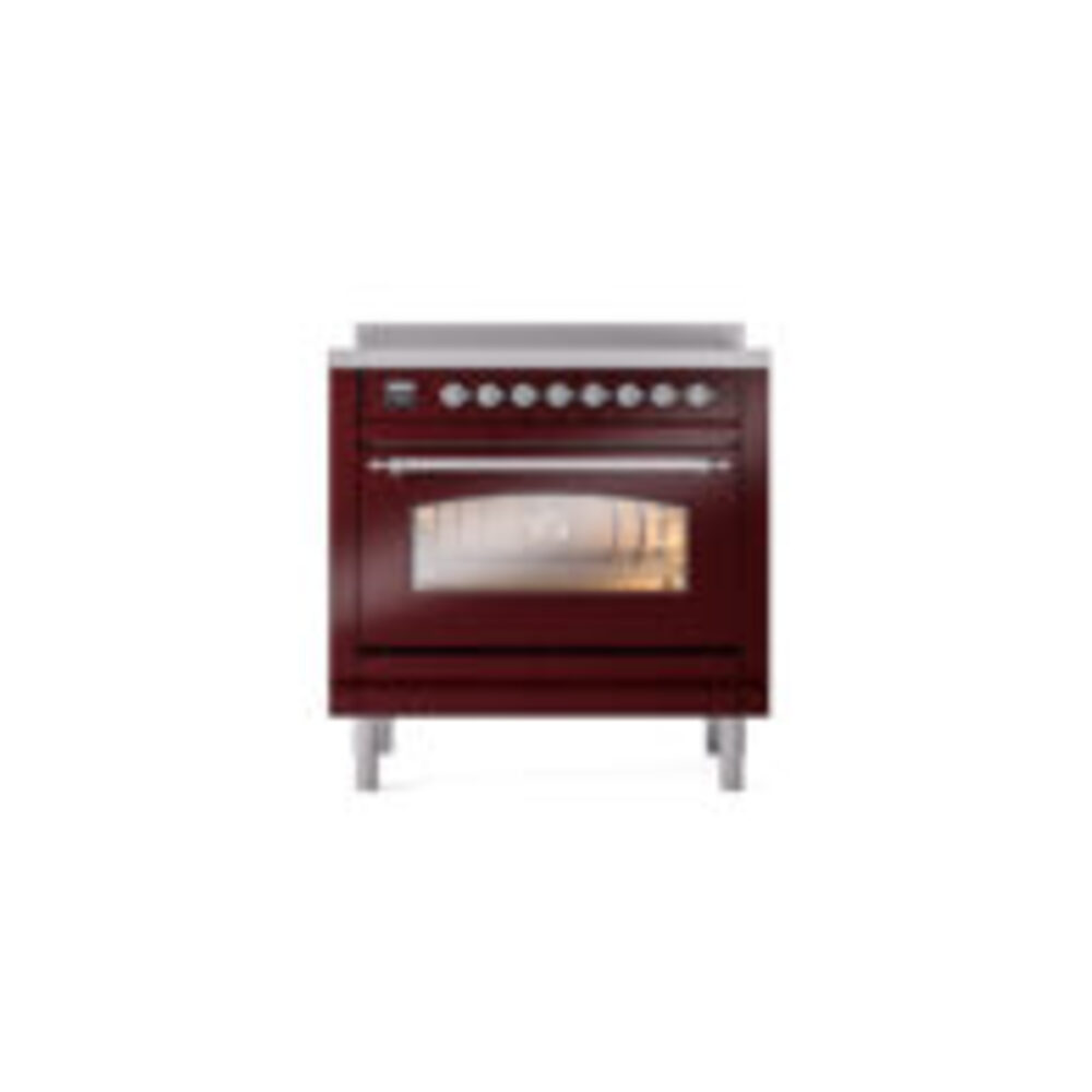 ILVE UPI366NMPBUC Nostalgie II 36" Induction Range, front view
