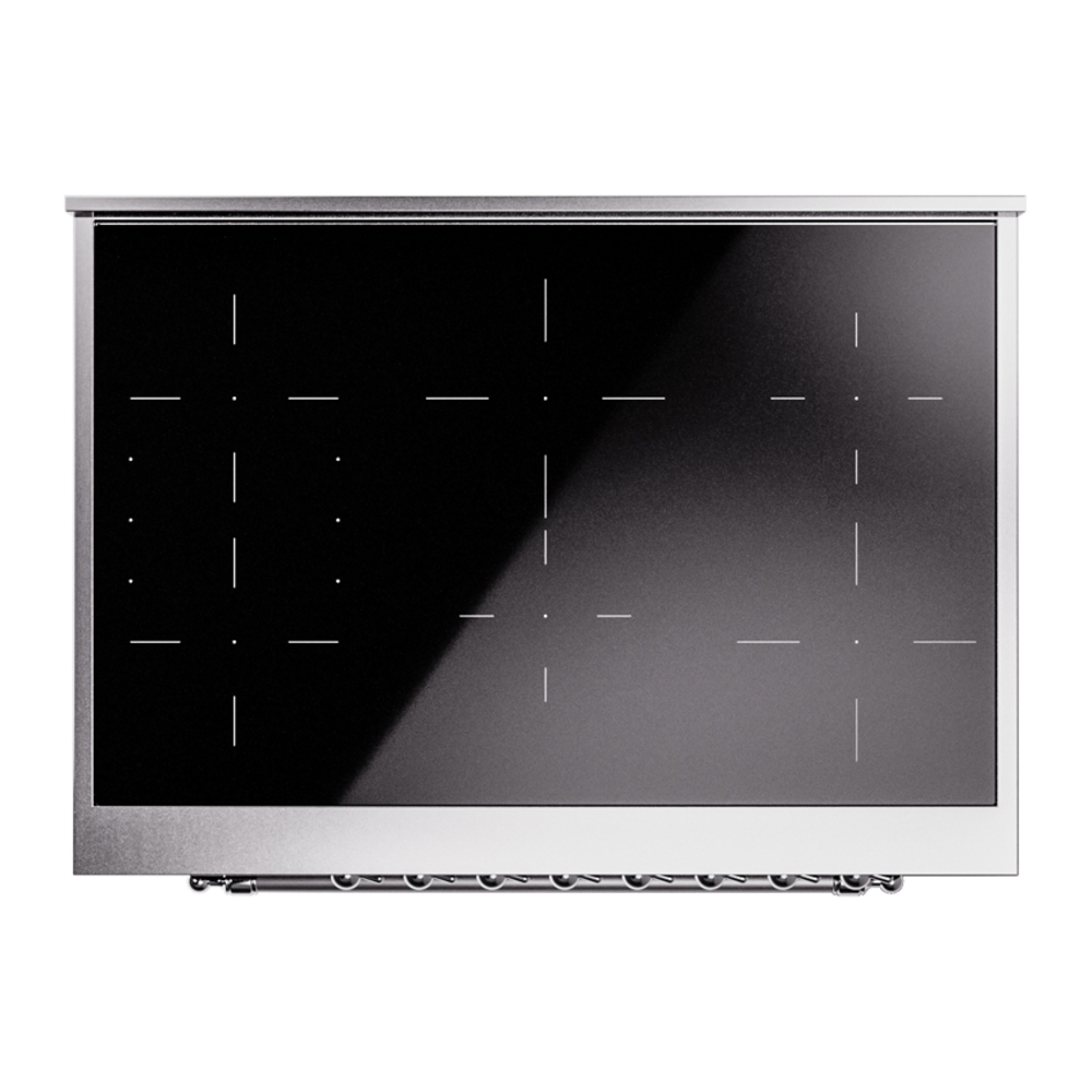 ILVE UPI366NMPBUC Nostalgie II 36" Induction Range, top view