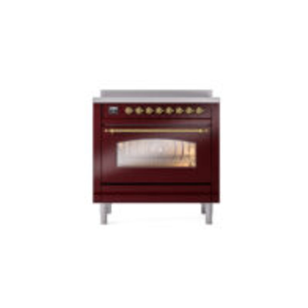 ILVE UPI366NMPBUG Nostalgie II 36" Induction Range, front view