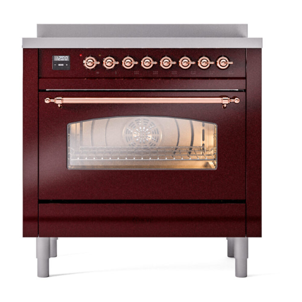 ILVE UPI366NMPBUP Nostalgie II 36" Induction Range, front view