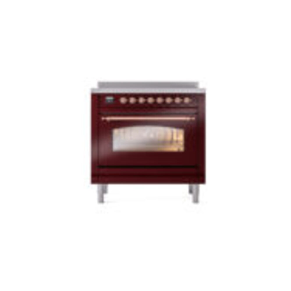 ILVE UPI366NMPBUP Nostalgie II 36" Induction Range, front view