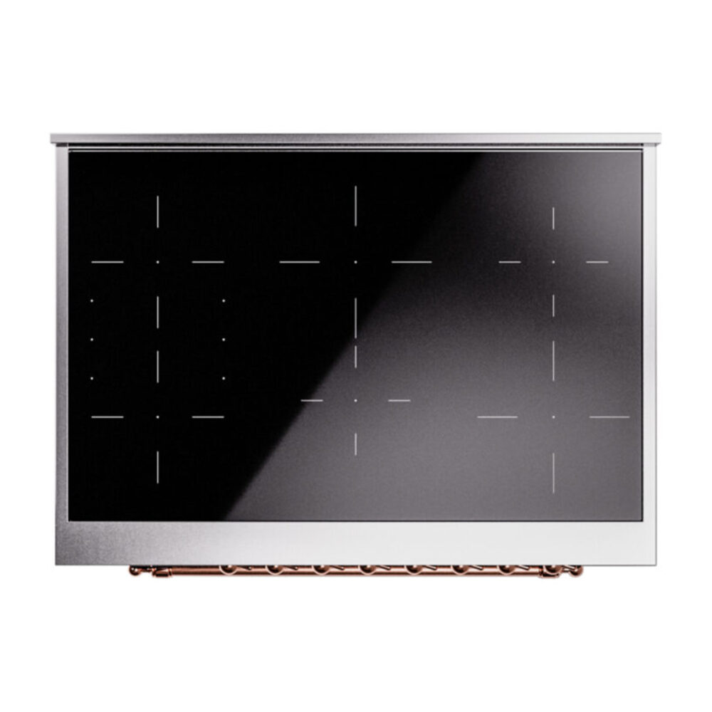 ILVE UPI366NMPBUP Nostalgie II 36" Induction Range, top view