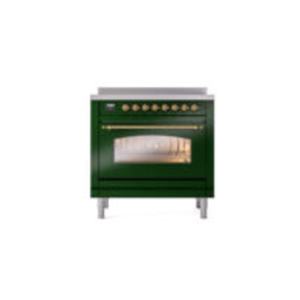 ILVE UPI366NMPEGG Nostalgie II 36" Induction Range, front view