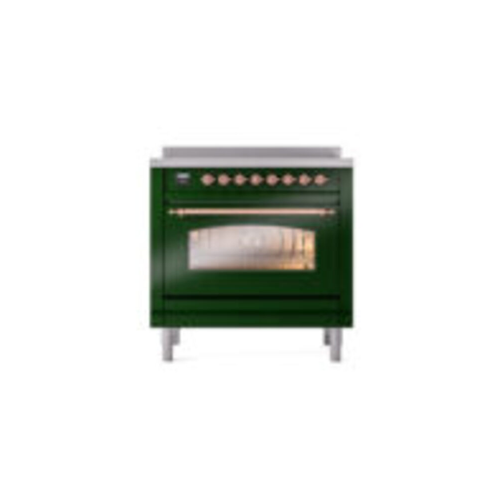 ILVE UPI366NMPEGP Nostalgie II 36" Induction Range, front view