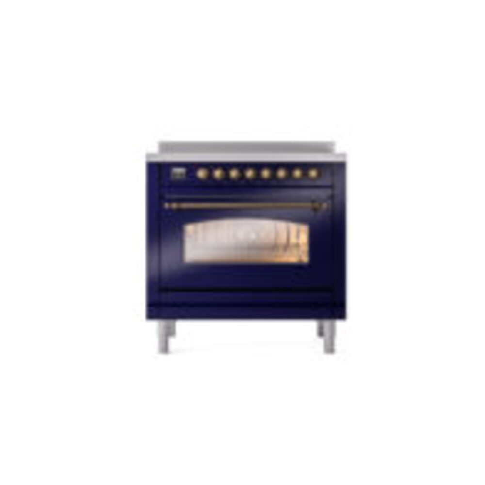 ILVE UPI366NMPMBB Nostalgie II 36" Induction Range, front view