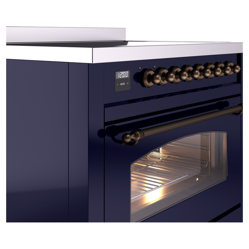 ILVE UPI366NMPMBB Nostalgie II 36" Induction Range, details