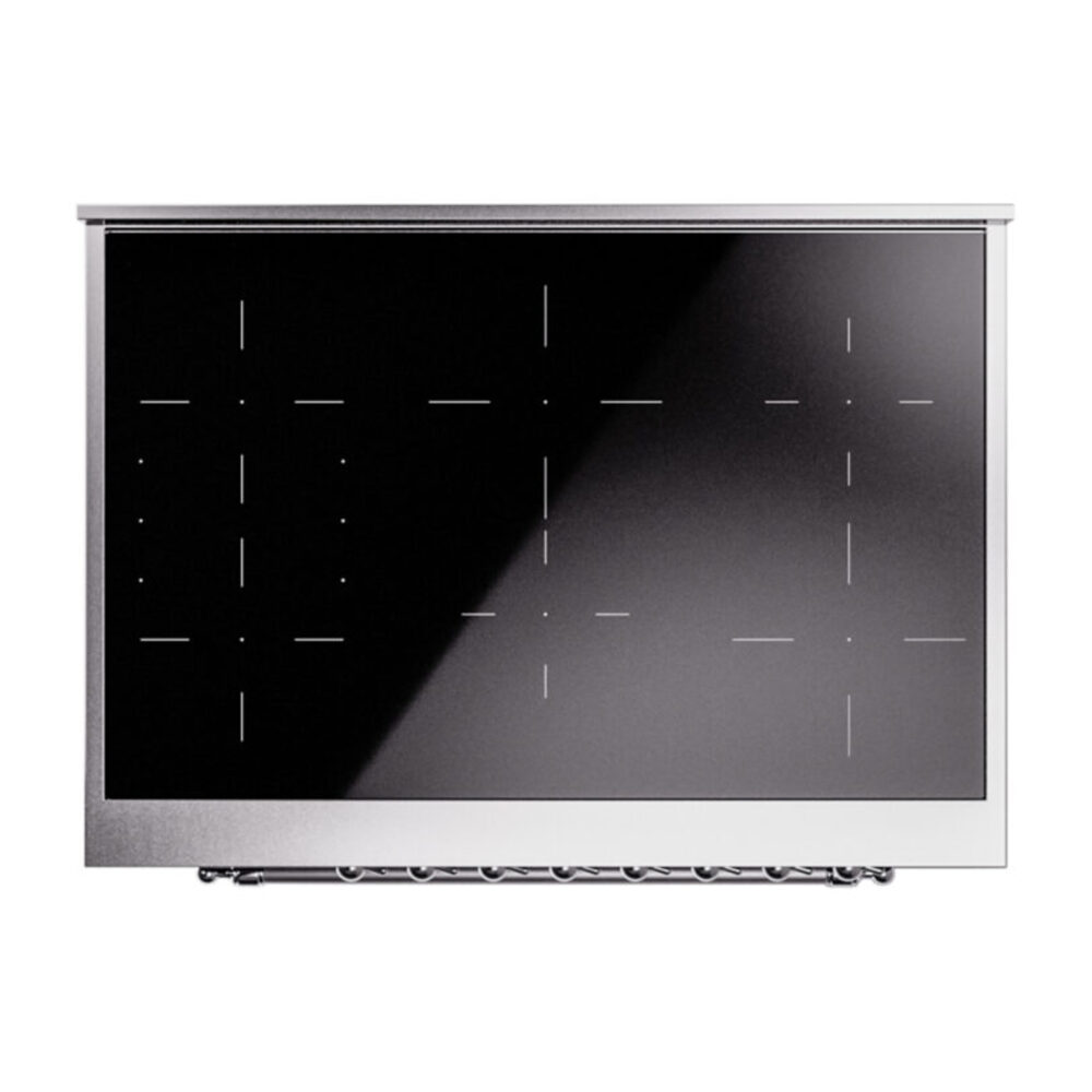 ILVE UPI366NMPMBC Nostalgie II 36" Induction Range, top view