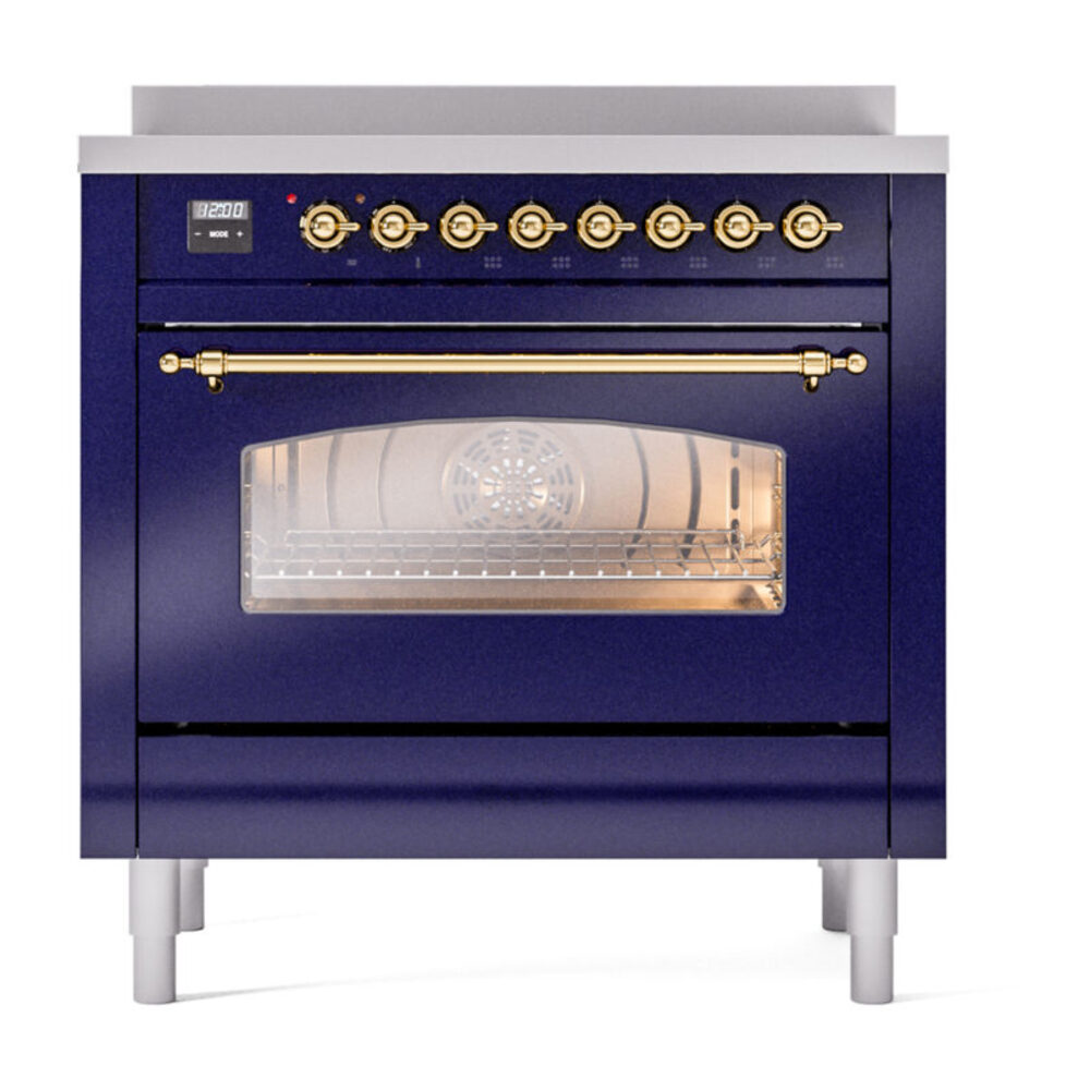 ILVE UPI366NMPMBG Nostalgie II 36" Induction Range, front view