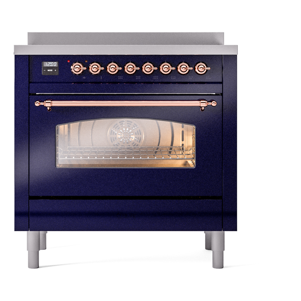 ILVE UPI366NMPMBP Nostalgie II 36" Induction Range, front view