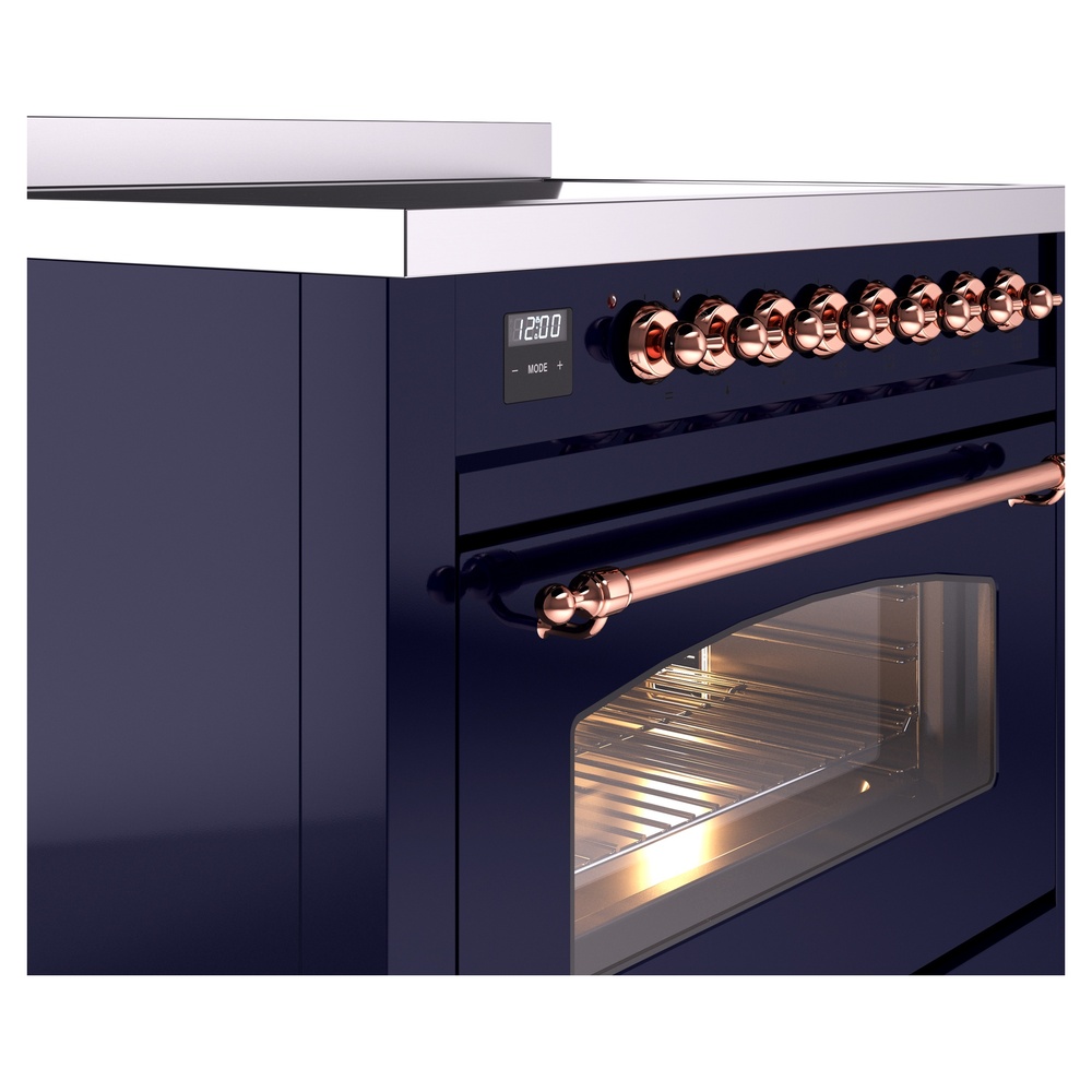 ILVE UPI366NMPMBP Nostalgie II 36" Induction Range, details