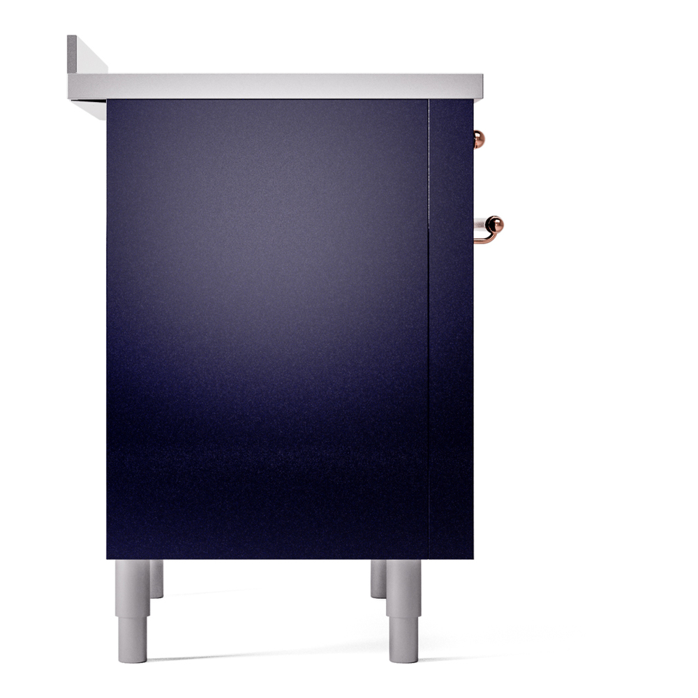 ILVE UPI366NMPMBP Nostalgie II 36" Induction Range, left side view
