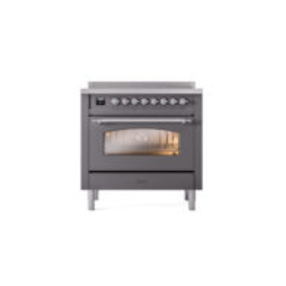 ILVE UPI366NMPMGC Nostalgie II 36" Induction Range, front view