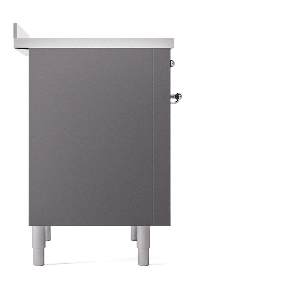 ILVE UPI366NMPMGC Nostalgie II 36" Induction Range, left side view
