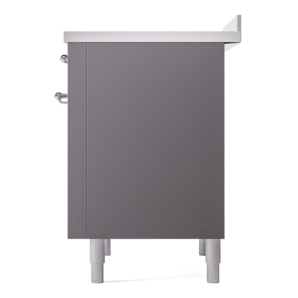 ILVE UPI366NMPMGC Nostalgie II 36" Induction Range, right side view
