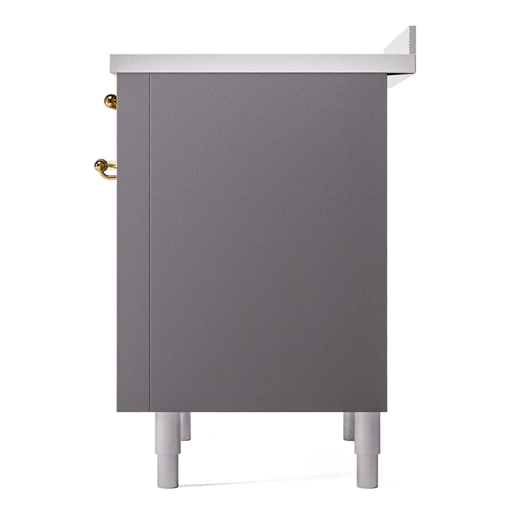 ILVE UPI366NMPMGG Nostalgie II 36" Induction Range, right side view