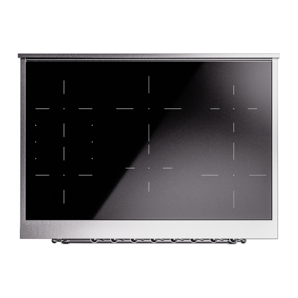 ILVE UPI366NMPRAC Nostalgie II 36" Induction Range, top view