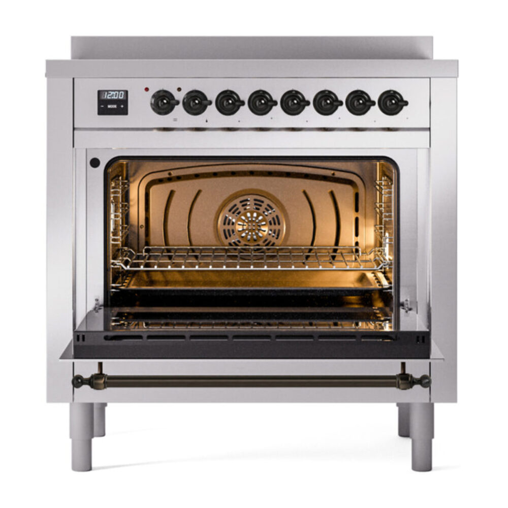 ILVE UPI366NMP oven door opened