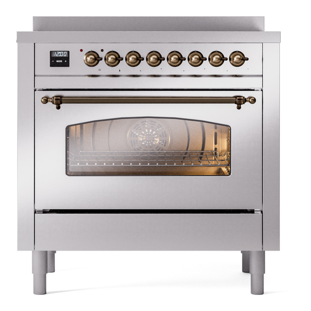 ILVE UPI366NMPSSB Nostalgie II 36" Induction Range, front view