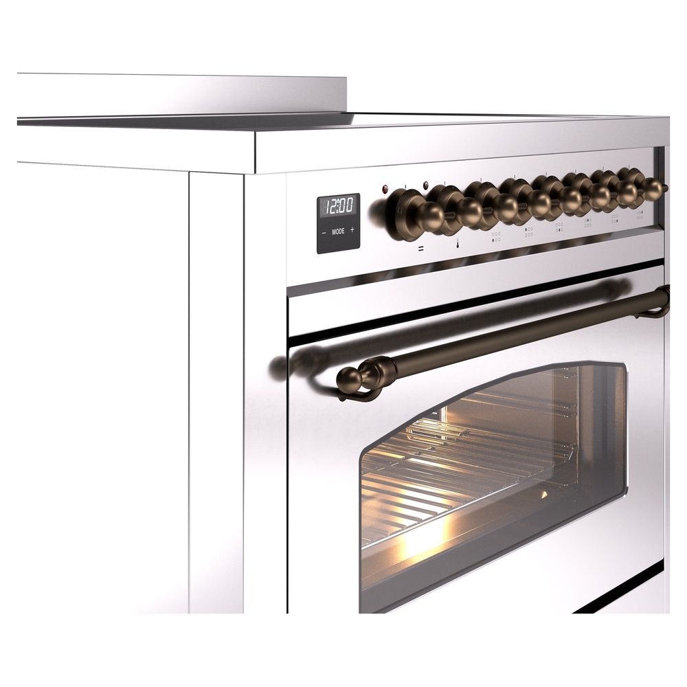 ILVE UPI366NMPSSB Nostalgie II 36" Induction Range, details