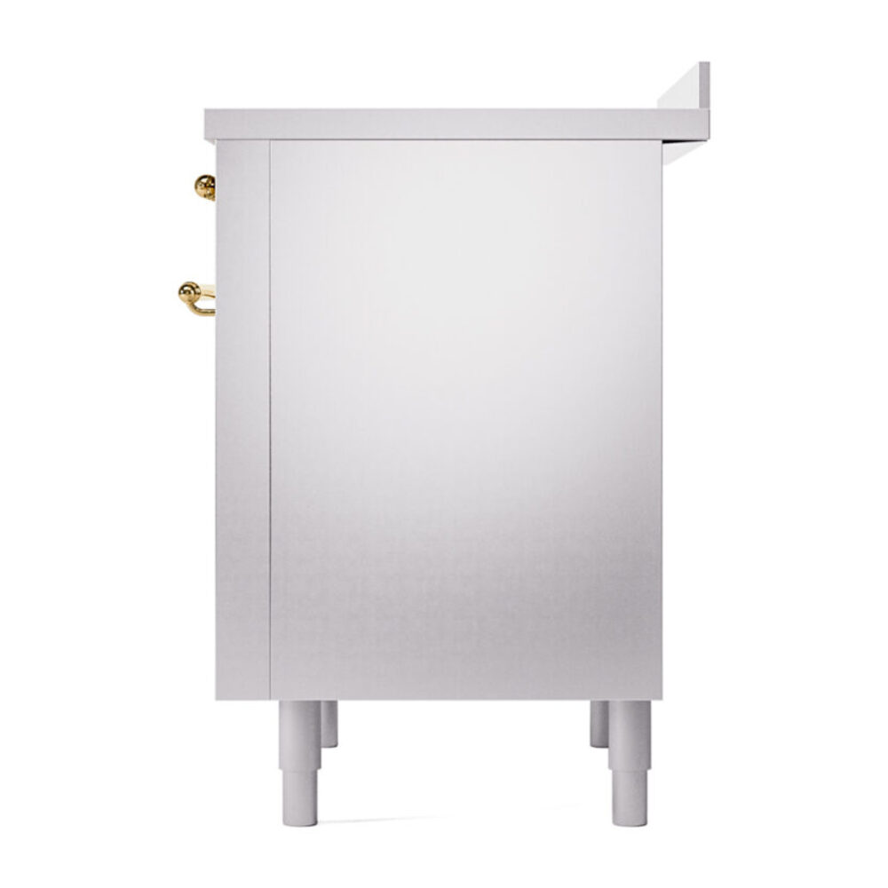 ILVE UPI366NMPSSG Nostalgie II 36" Induction Range, right side view