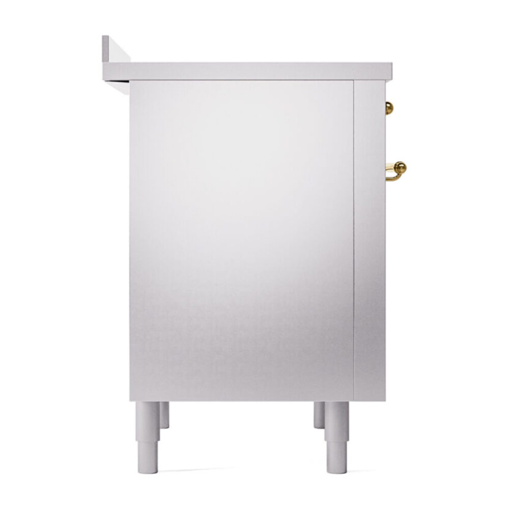 ILVE UPI366NMPSSG Nostalgie II 36" Induction Range, left side view