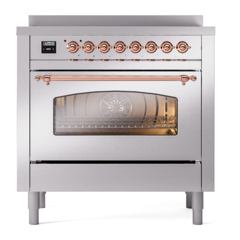 ILVE UPI366NMPSSP Nostalgie II 36" Induction Range, front view