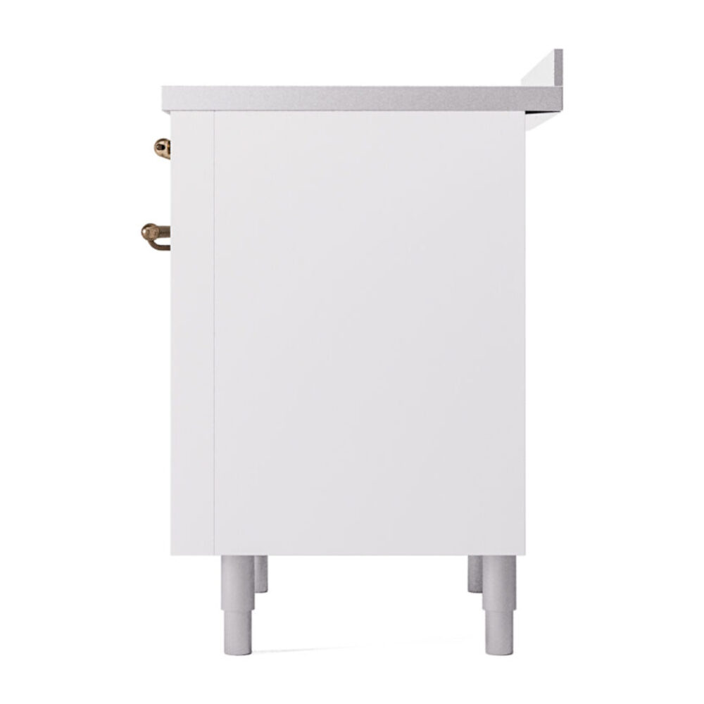 ILVE UPI366NMPWHB Nostalgie II 36" Induction Range, right side view